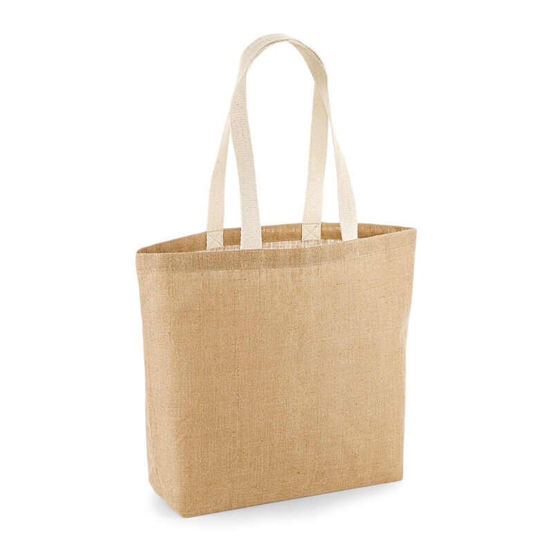 Westford Mill Unlaminated Jute Shopper Natural