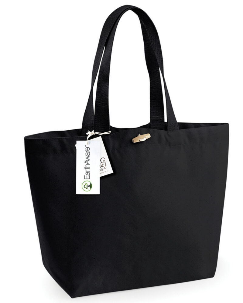 Westford Mill EarthAware® Organic Marina Tote Black