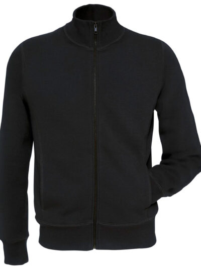 B&C Men's Spider Sweat Jacket Black