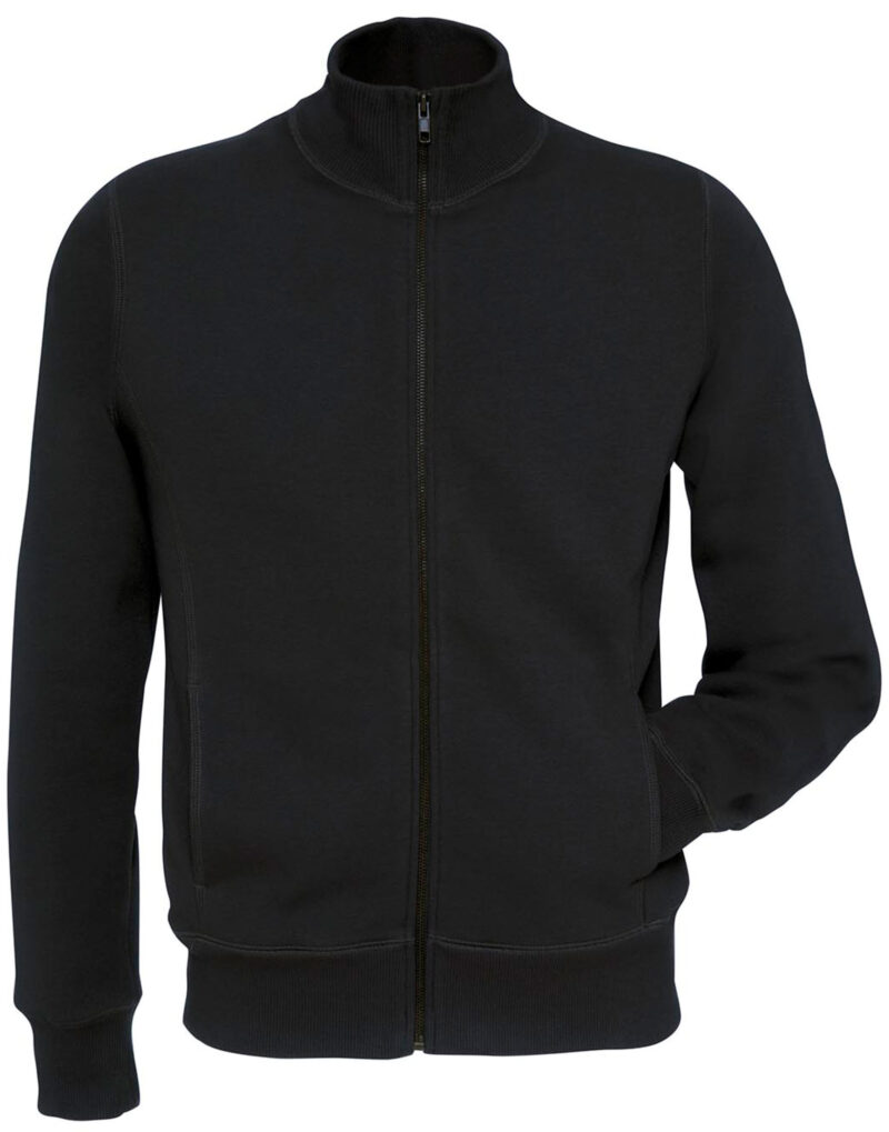 B&C Men's Spider Sweat Jacket Black