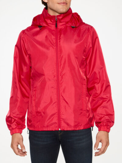 Gildan Hammer Unisex Windwear Jacket Red