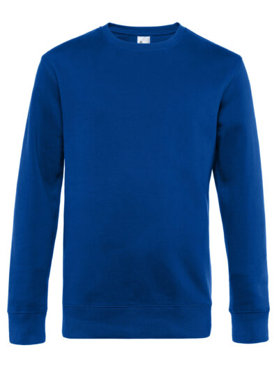 B&C Men's King Crew Neck Sweat Royal Blue