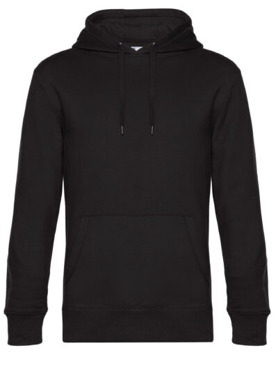 B&C Men's King Hooded Sweat Black Pure