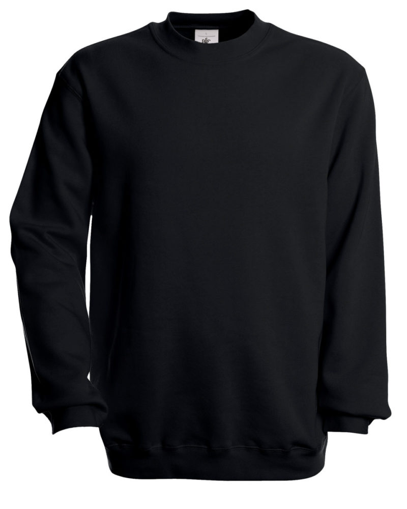 B&C Set-In Sweatshirt Black