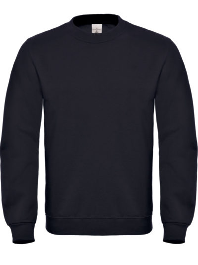 B&C ID.002 Cotton Rich Sweatshirt Black