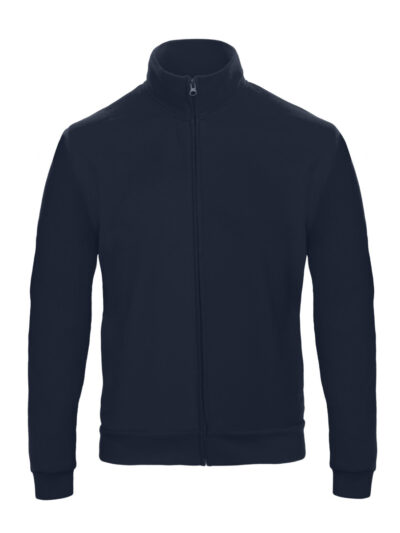 B&C Unisex ID.206 50/50 Full Zip Sweat Jacket Navy Blue