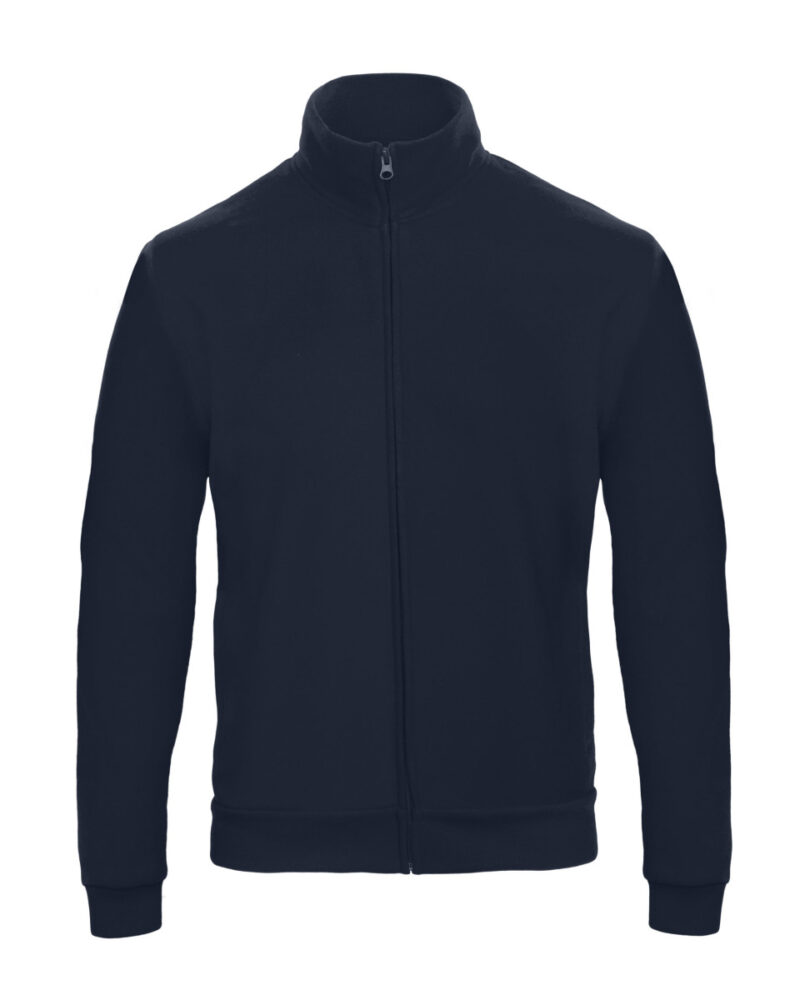 B&C Unisex ID.206 50/50 Full Zip Sweat Jacket Navy Blue