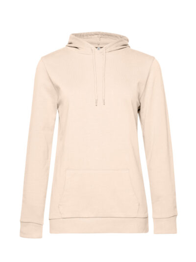 B&C Women's #Hooded Sweat Pale Pink