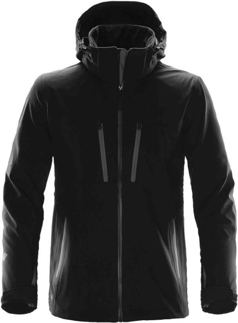 Stormtech Men's Patrol Softshell Black and Carbon