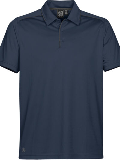 Stormtech Men's Inertia Sport Polo Navy and Graphite