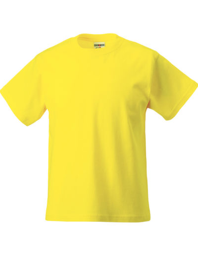 Russell Children's Classic T-Shirt Yellow